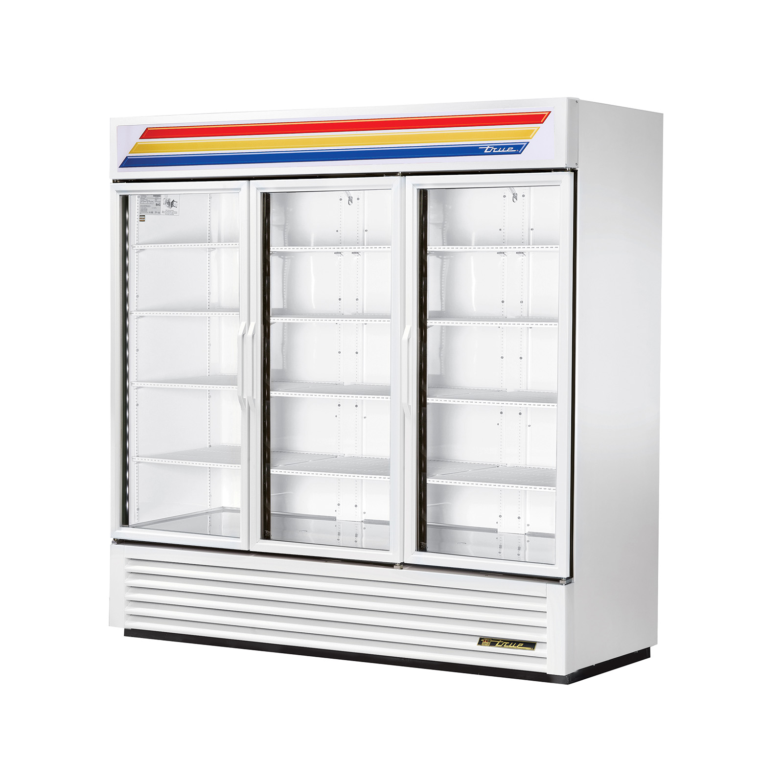 True Food Service Equipment GDM-72-LD WHT CVS Refrigerator, Merchandiser